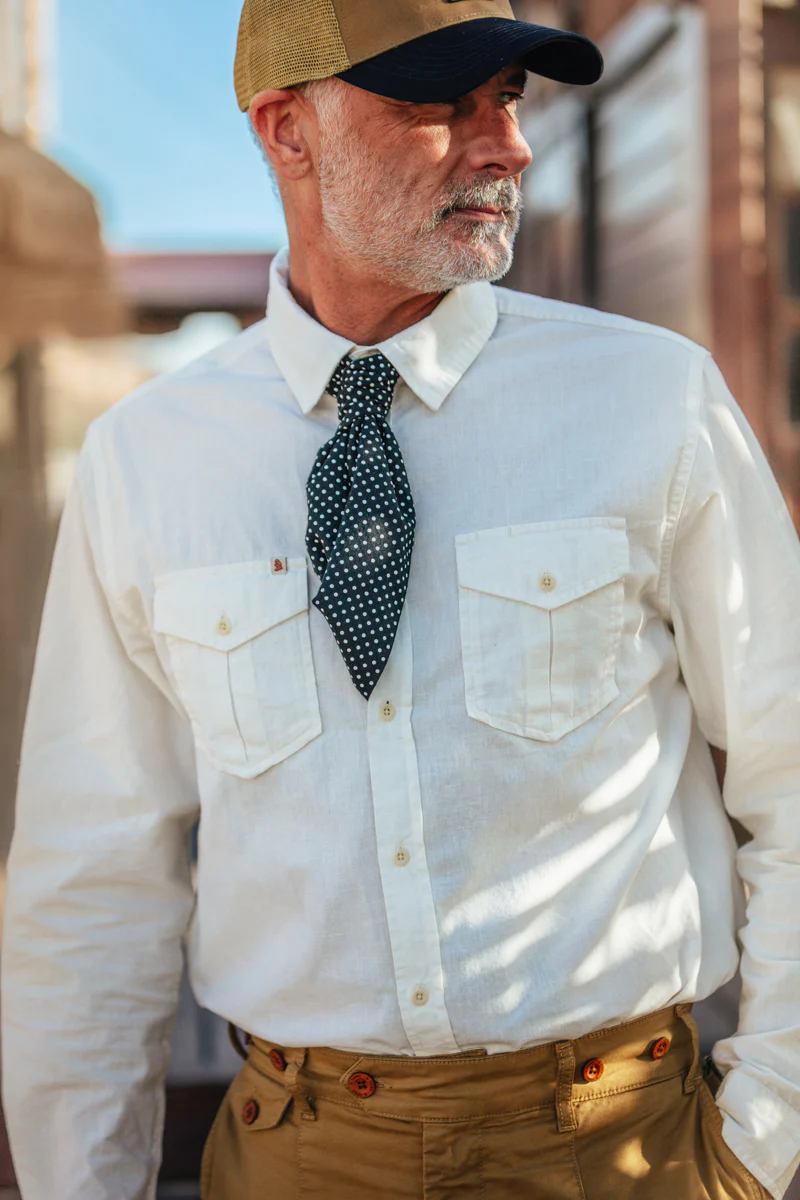 Coast Long Sleeve Shirt Off-White - Image 3