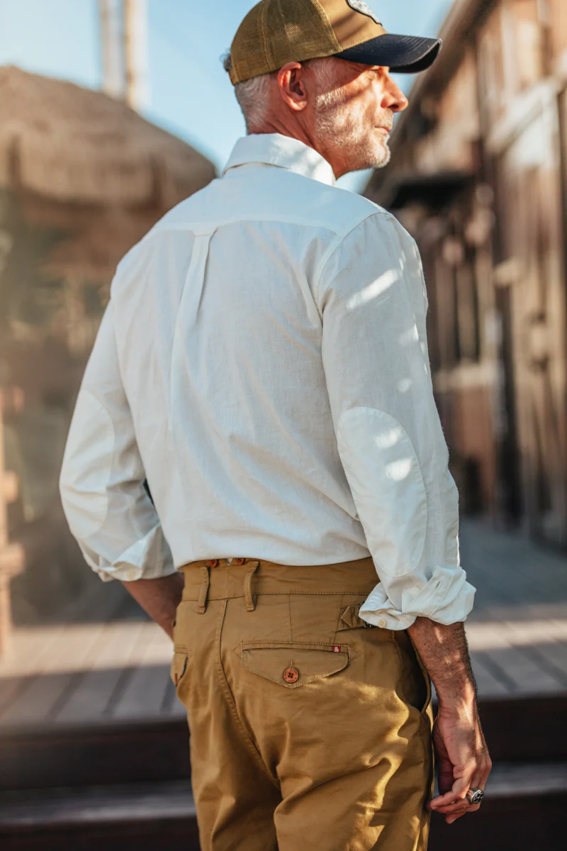Coast Long Sleeve Shirt Off-White - Image 6