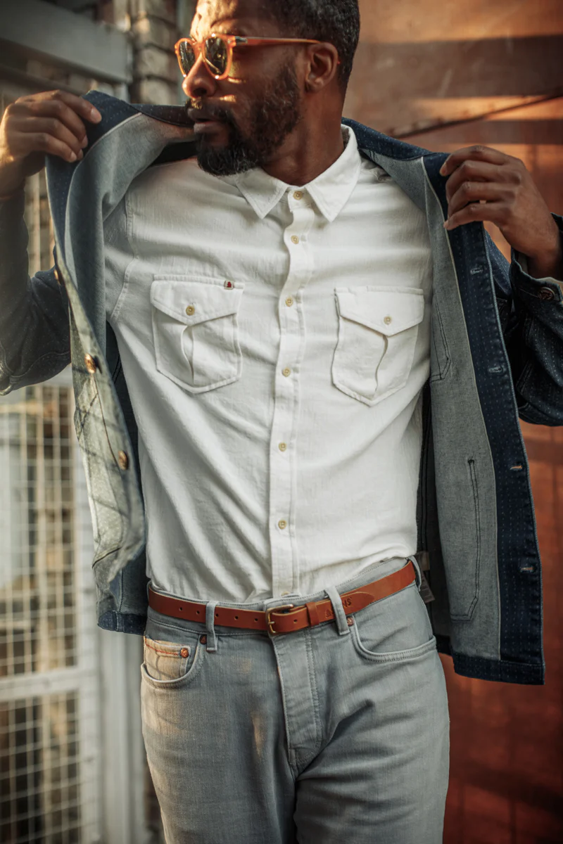 Coast Long Sleeve Shirt Off-White - Image 8