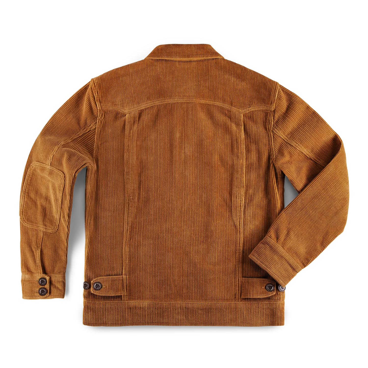 &SONS Cord Cab Coat Tan - Image 11