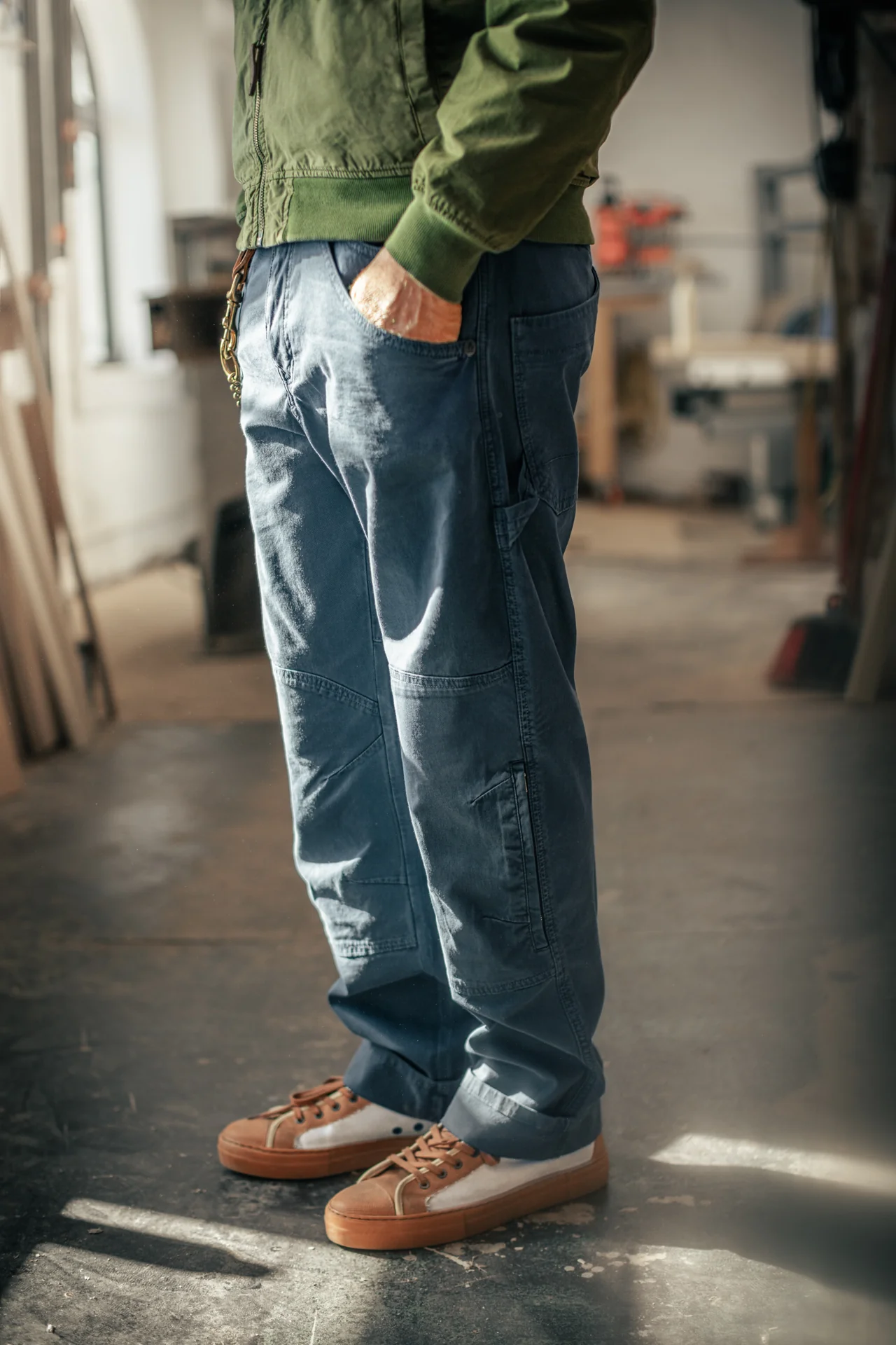 &SONS Joey's Crew Pant Churchill Blue - Image 10