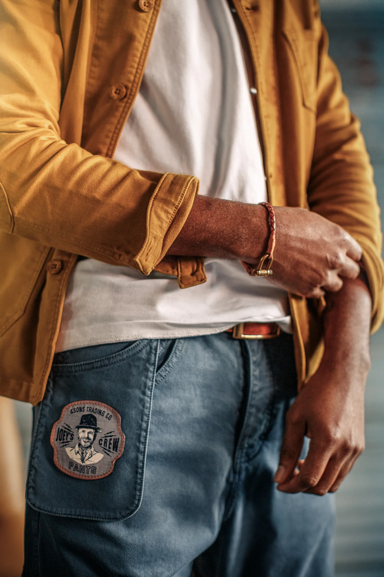 &SONS Joey's Crew Pant Churchill Blue - Image 12
