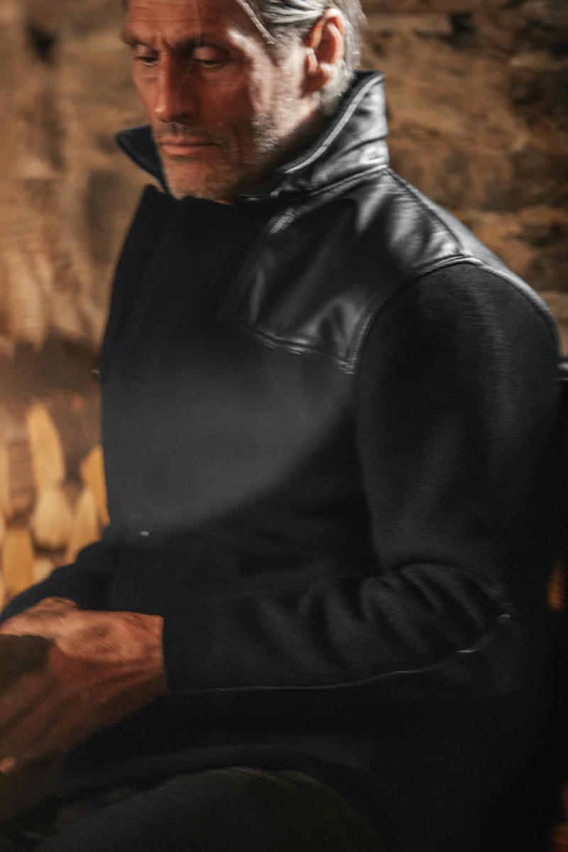 &SONS Curtis Donkey Jacket Black - Image 8