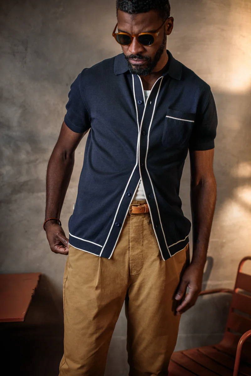 &SONS Dean Polo Navy - Image 7