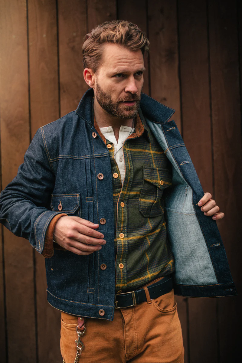 &SONS Eiger Mountain Shirt Green Check - Image 3