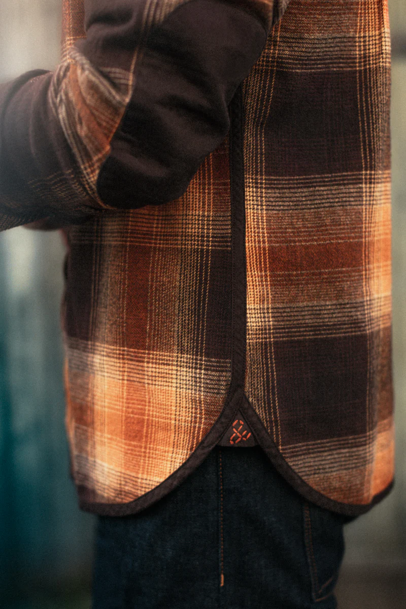 &SONS Emberton Shirt Brown Check - Image 8