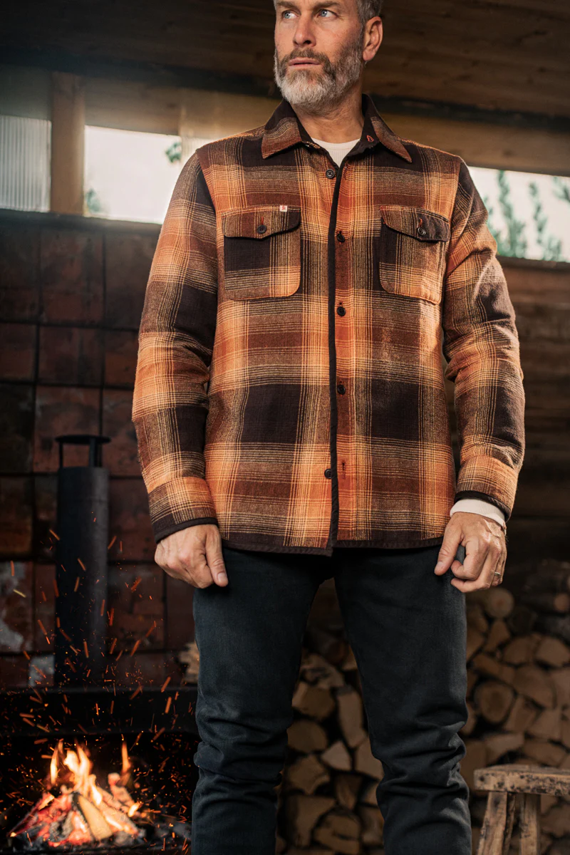 &SONS Emberton Shirt Brown Check - Image 9