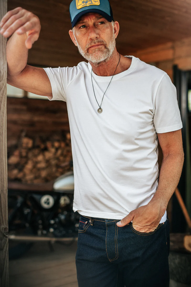 &SONS Essentials T-Shirt White - Image 4