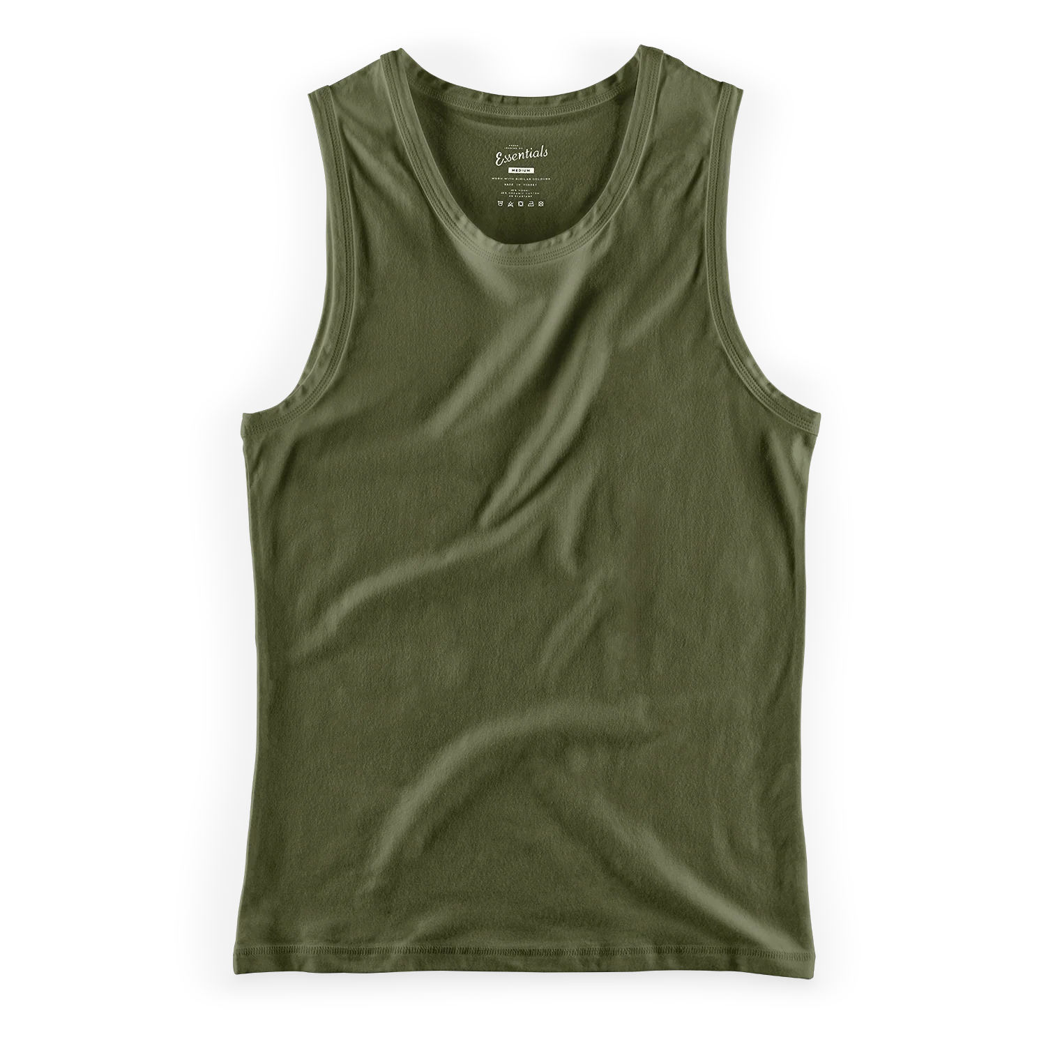 &SONS Essentials Vest Army Green - Image 10