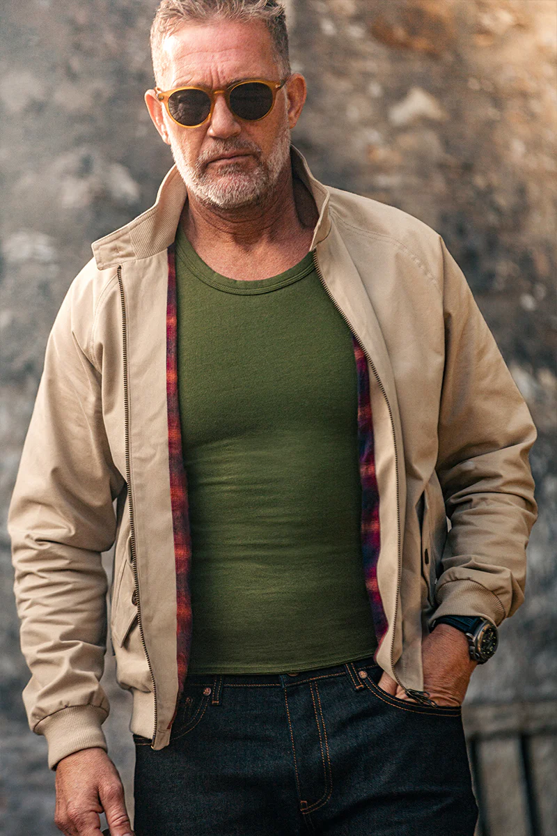 &SONS Essentials Vest Army Green - Image 6