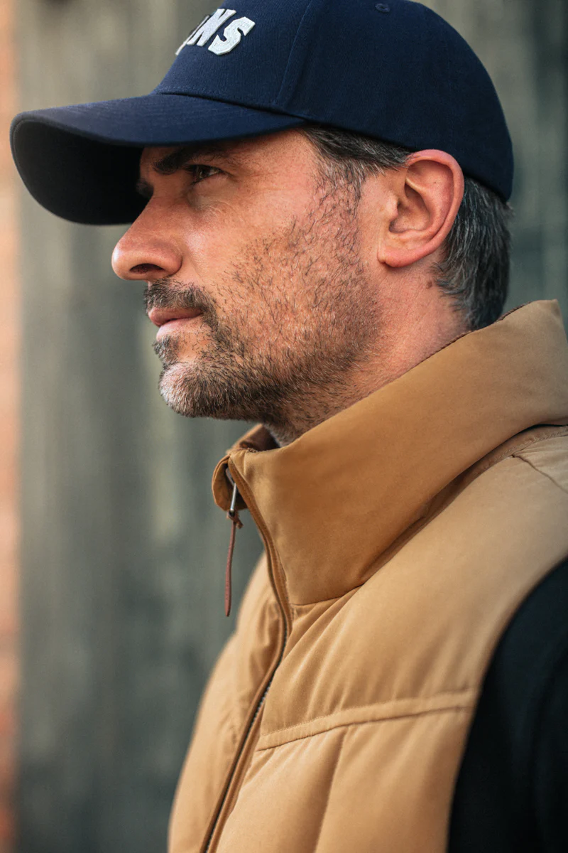 &SONS Forest Puffer Gilet Tan - Image 9