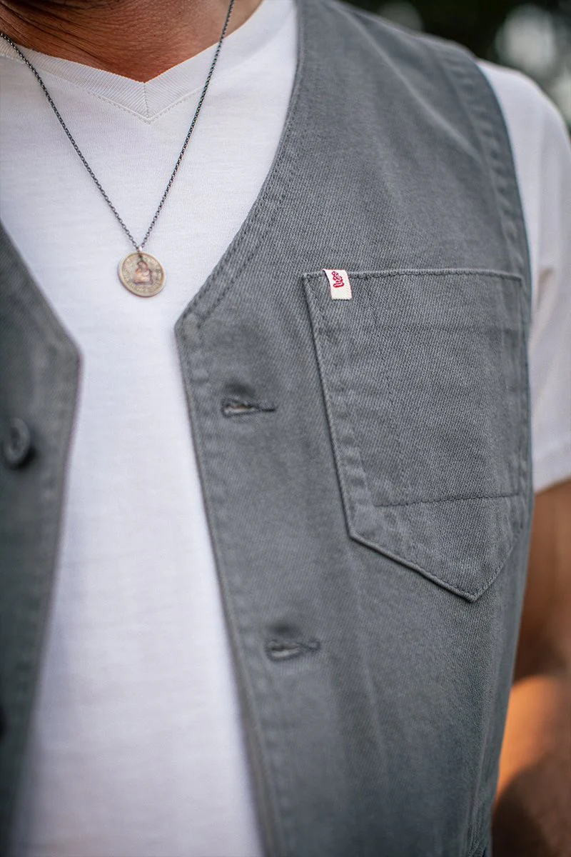 Grey Lincoln Waistcoat / Vest - Image 4