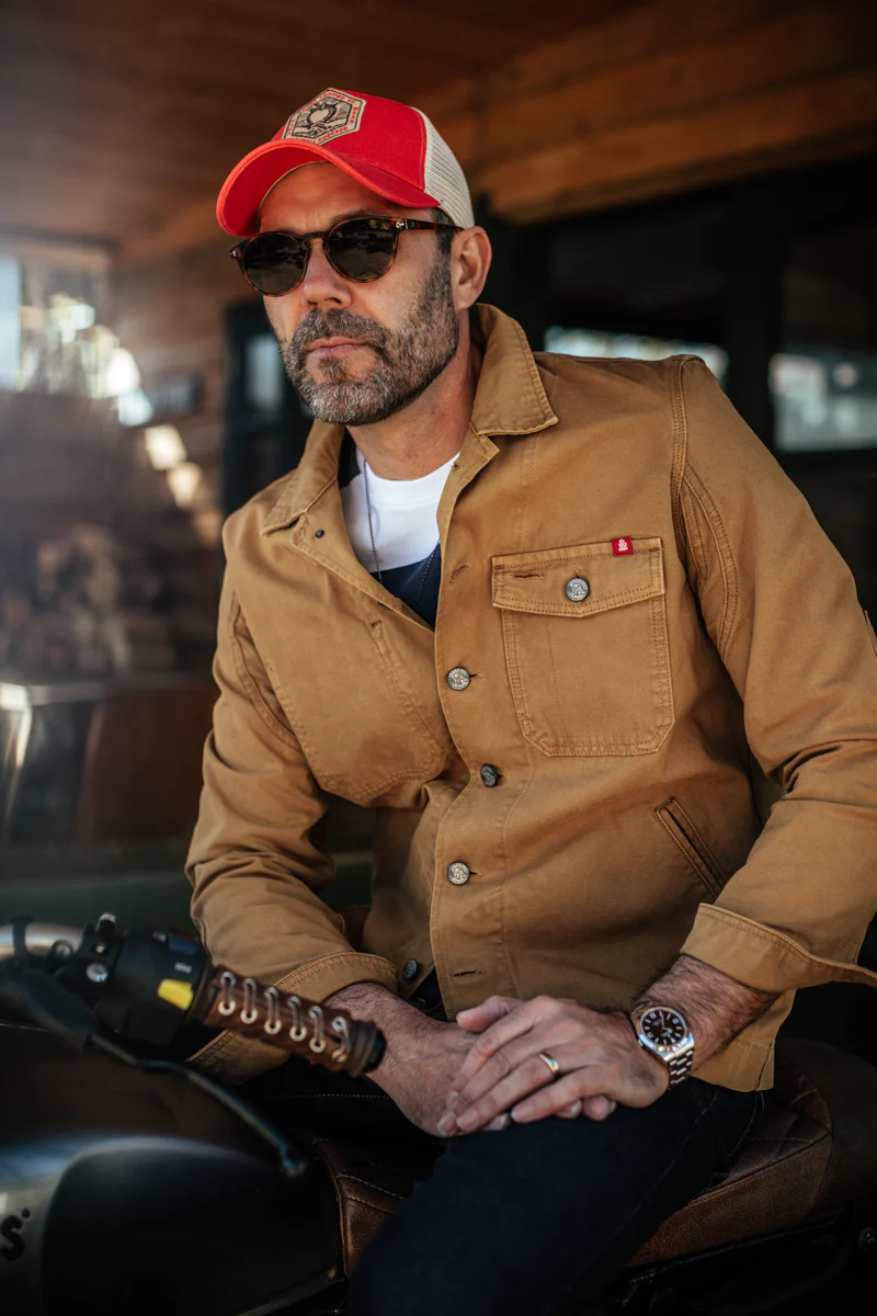 RYDER Hardwear Canvas Jacket Tan - Image 11