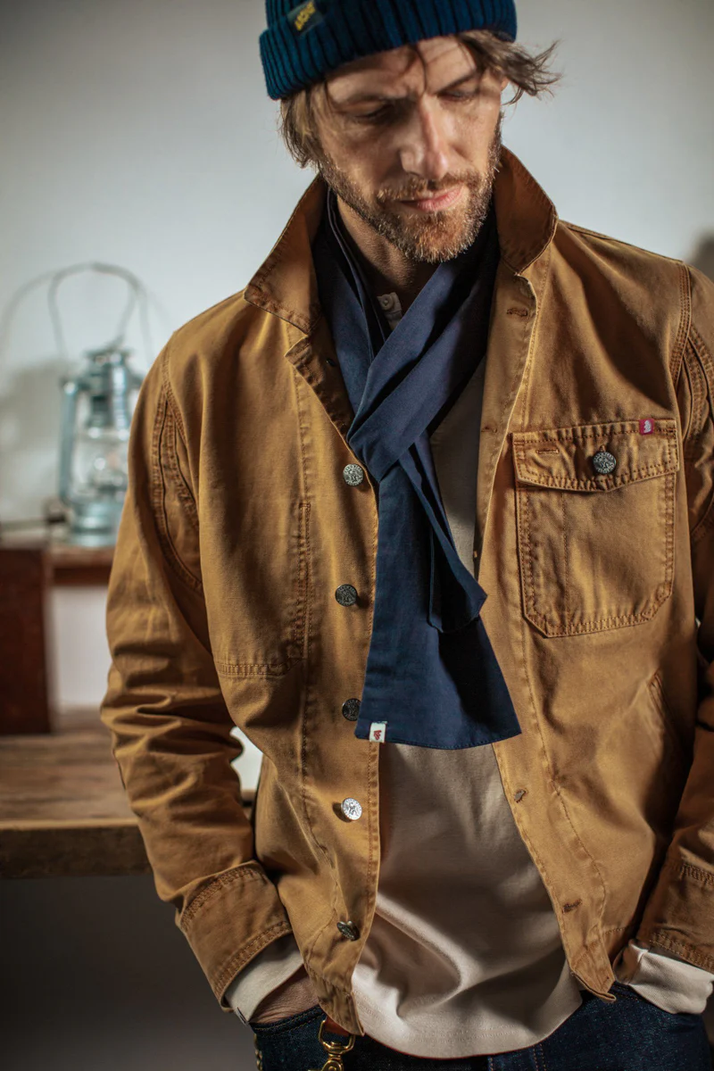 RYDER Hardwear Canvas Jacket Tan - Image 13