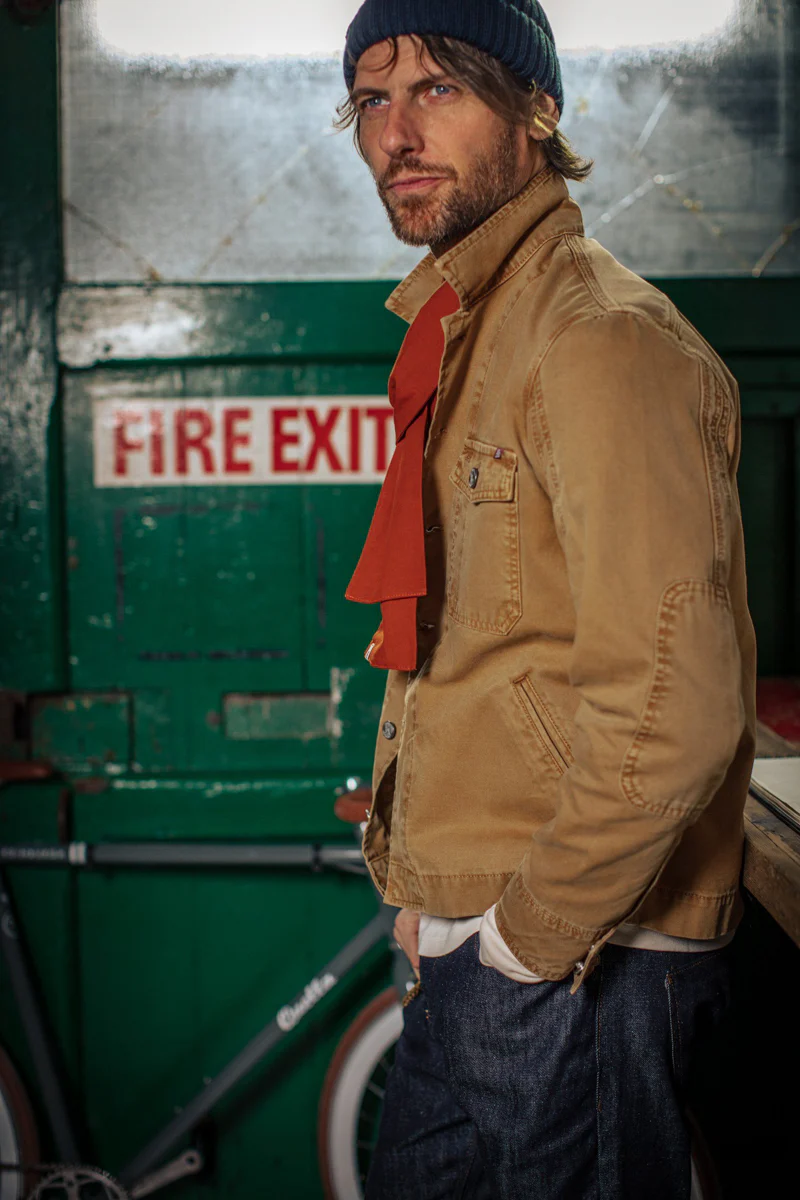 RYDER Hardwear Canvas Jacket Tan - Image 14