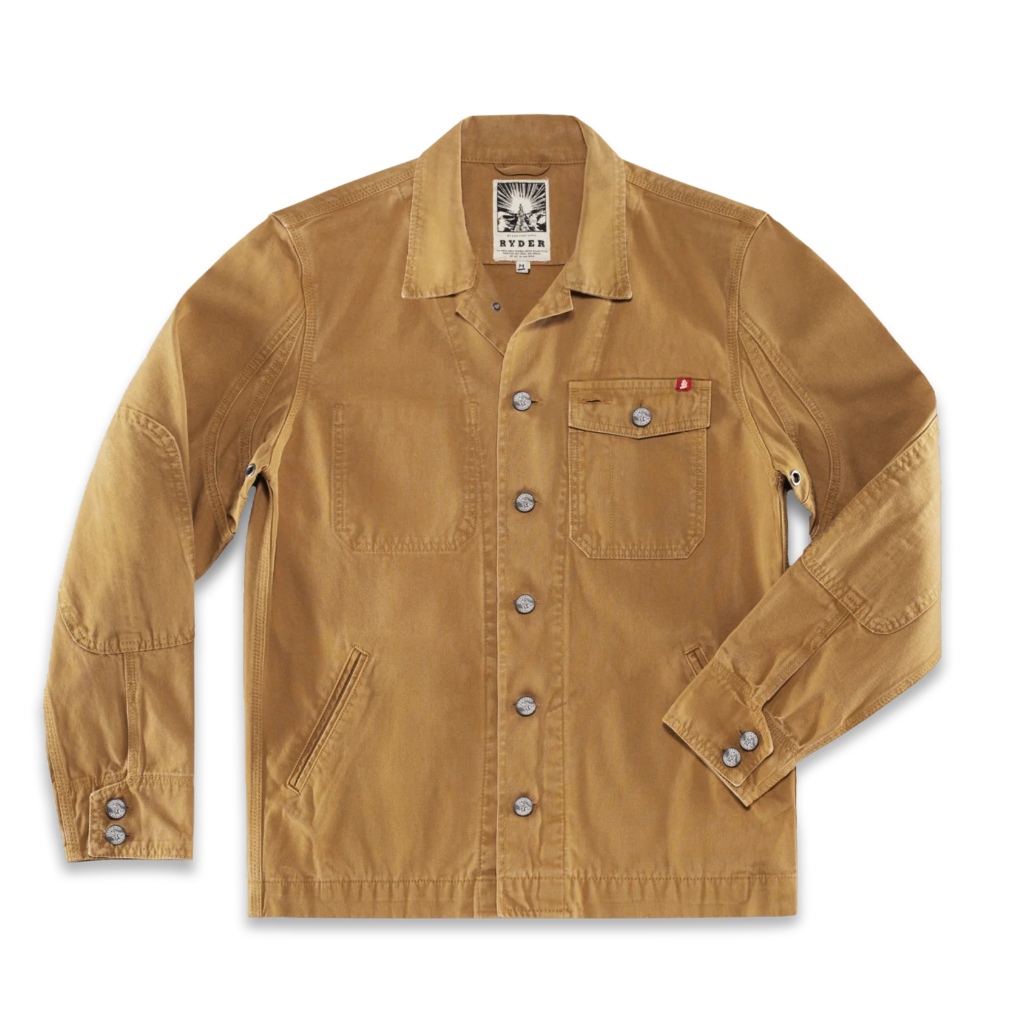 RYDER Hardwear Canvas Jacket Tan - Image 15