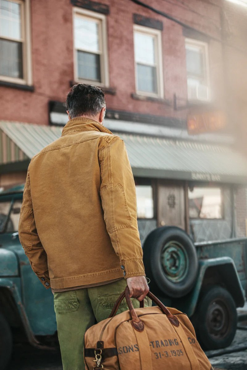 RYDER Hardwear Canvas Jacket Tan - Image 3
