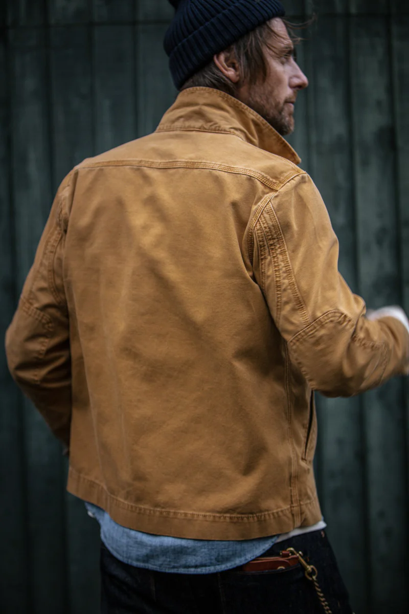 RYDER Hardwear Canvas Jacket Tan - Image 6
