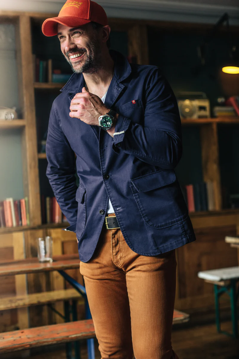 &SONS Hemingway Suit Jacket Midnight Blue - Image 12