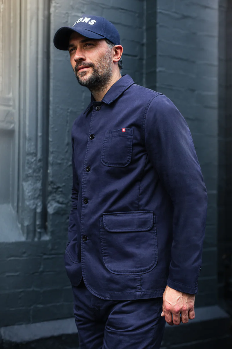 &SONS Hemingway Suit Jacket Midnight Blue - Image 9