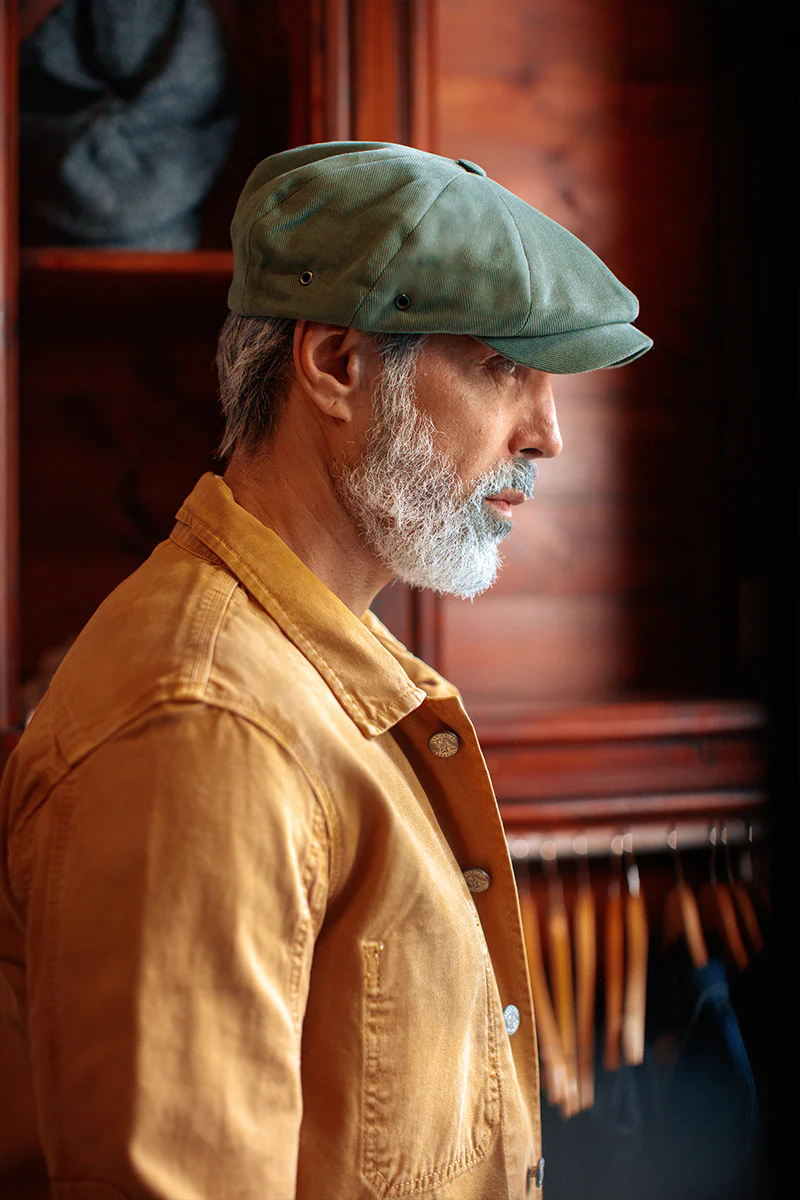Jackson Baker Boy Cap - Army Green - Image 9
