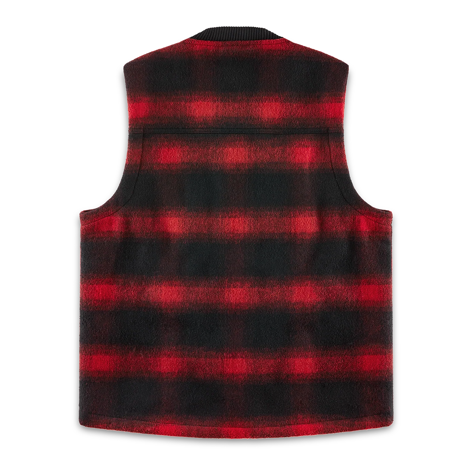 &SONS Kodiak Gilet Red Check - Image 11