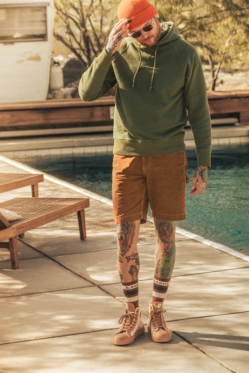 Lord Canvas Shorts Brown - Image 6