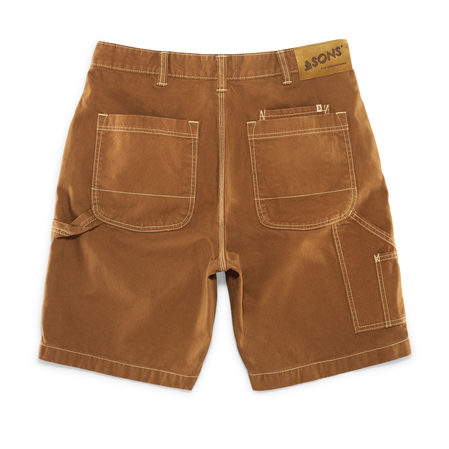 Lord Canvas Shorts Brown - Image 8