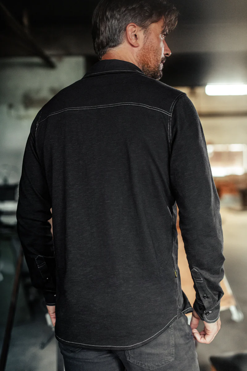 &SONS Midwest Shirt Black - Image 3