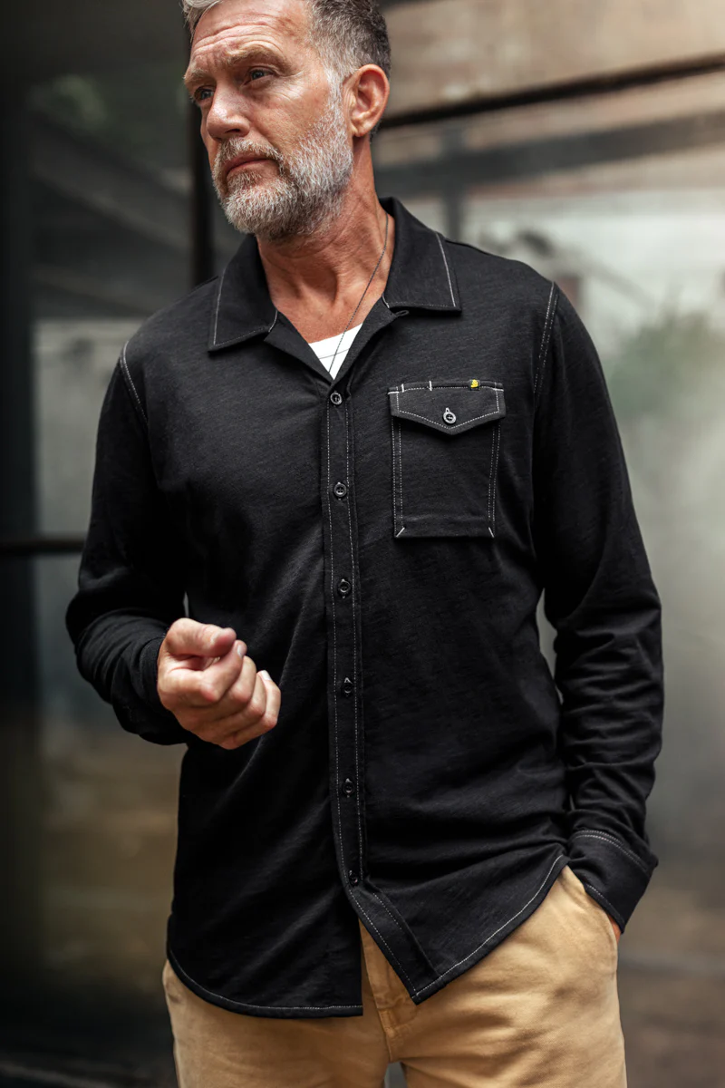 &SONS Midwest Shirt Black - Image 5