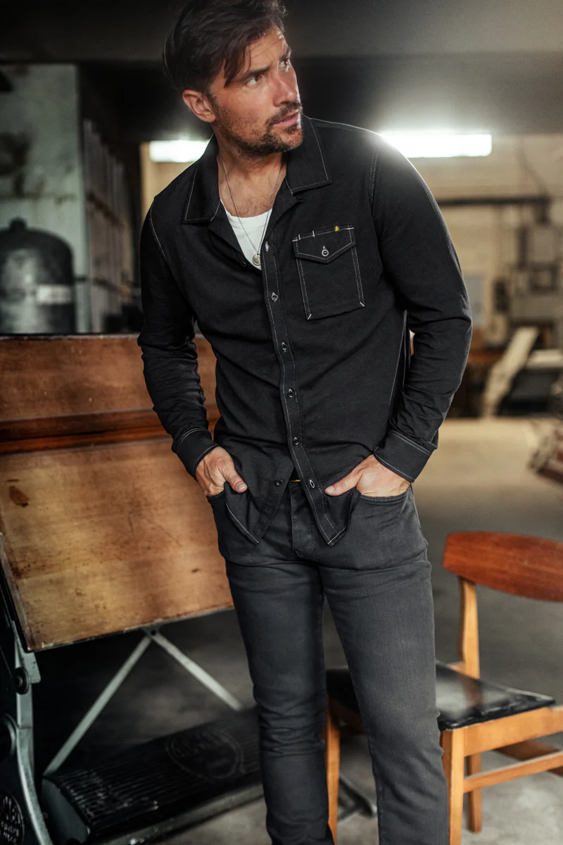 &SONS Midwest Shirt Black - Image 6