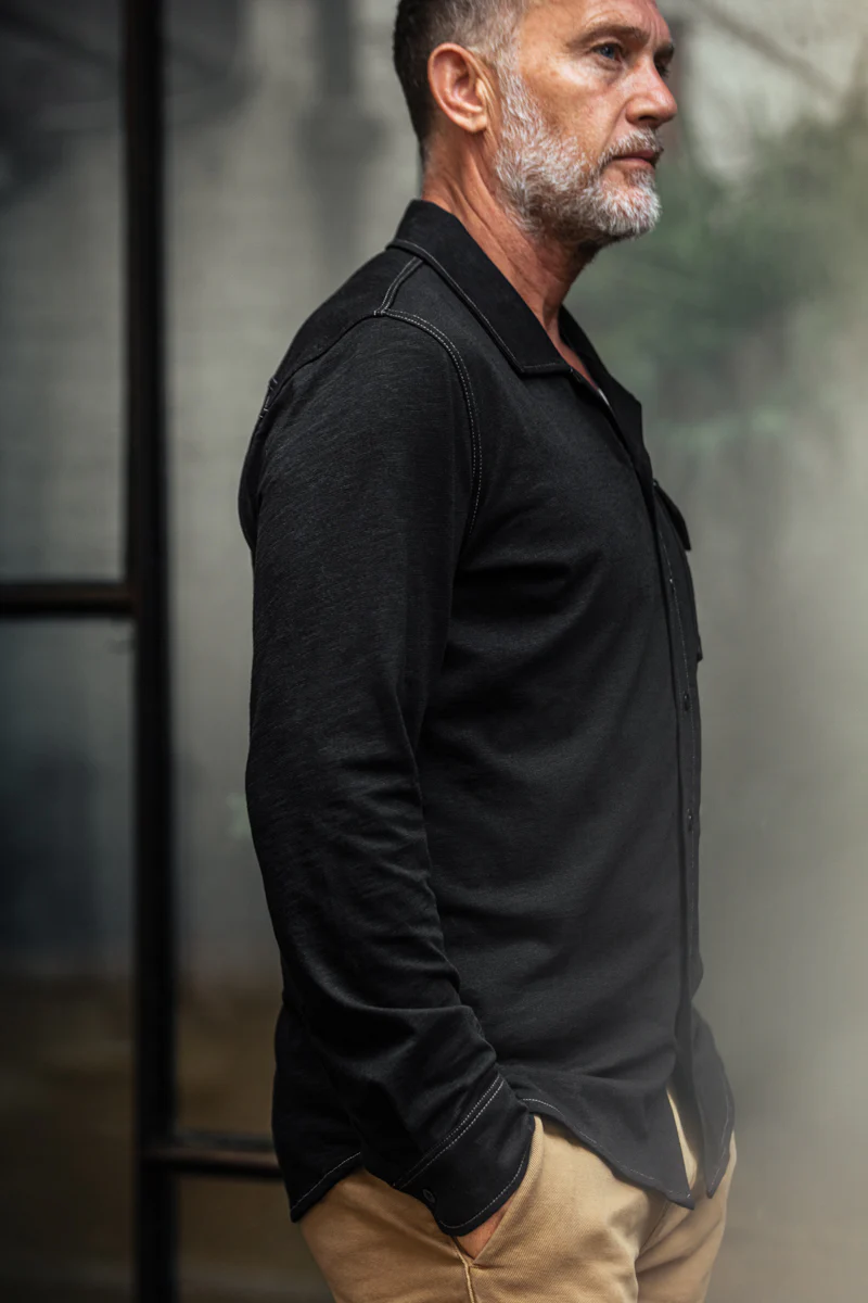 &SONS Midwest Shirt Black - Image 7