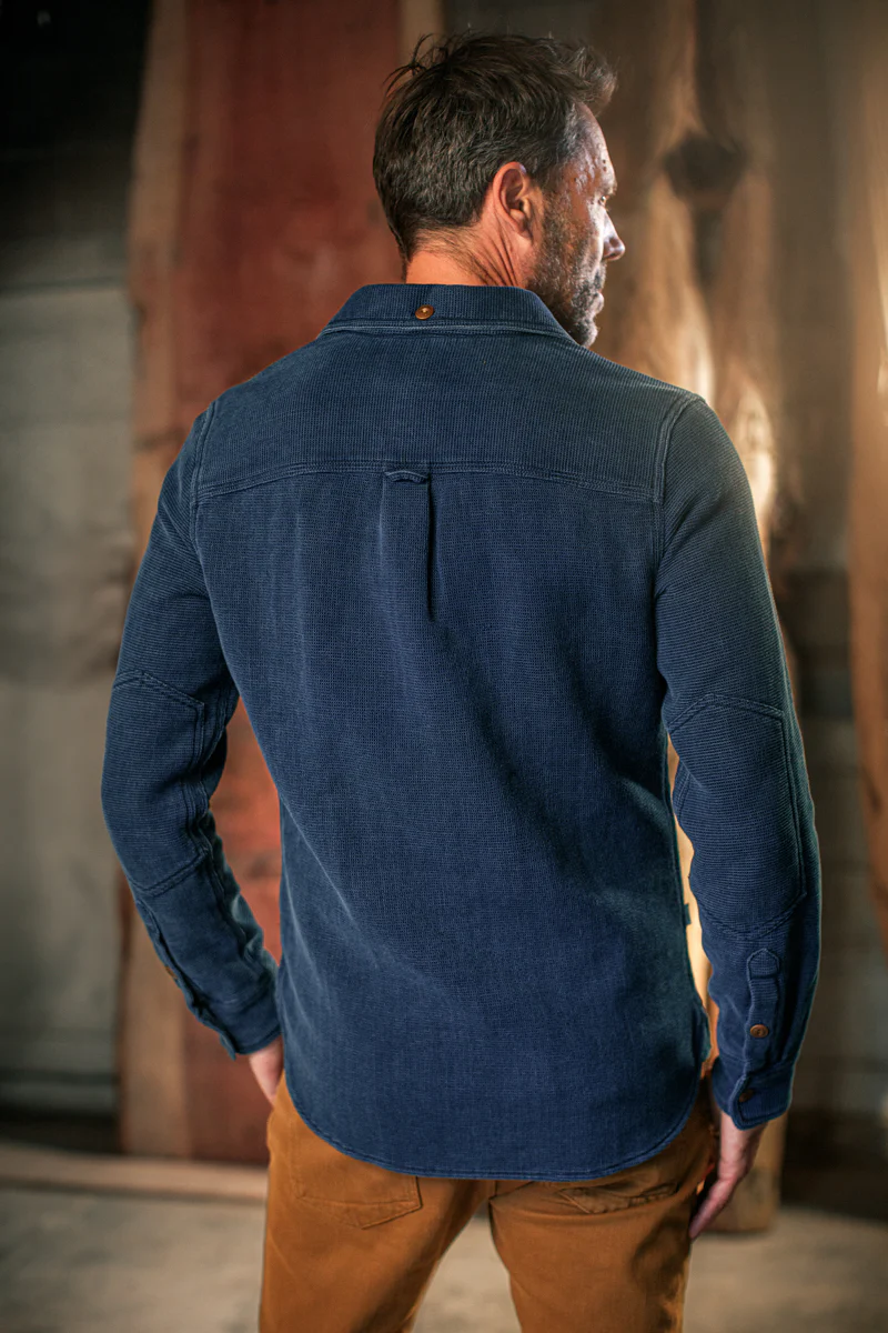 &SONS Olsen Indigo Shirt - Image 4