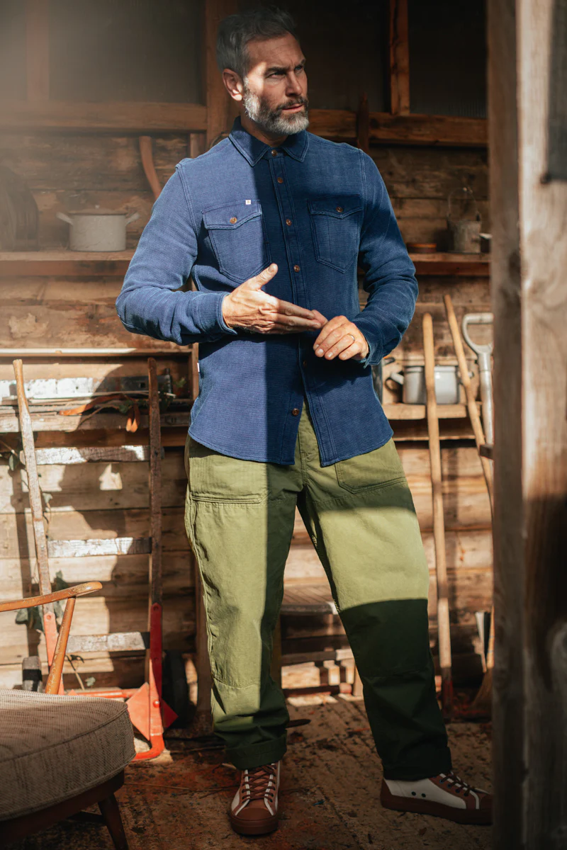 &SONS Olsen Indigo Shirt - Image 6