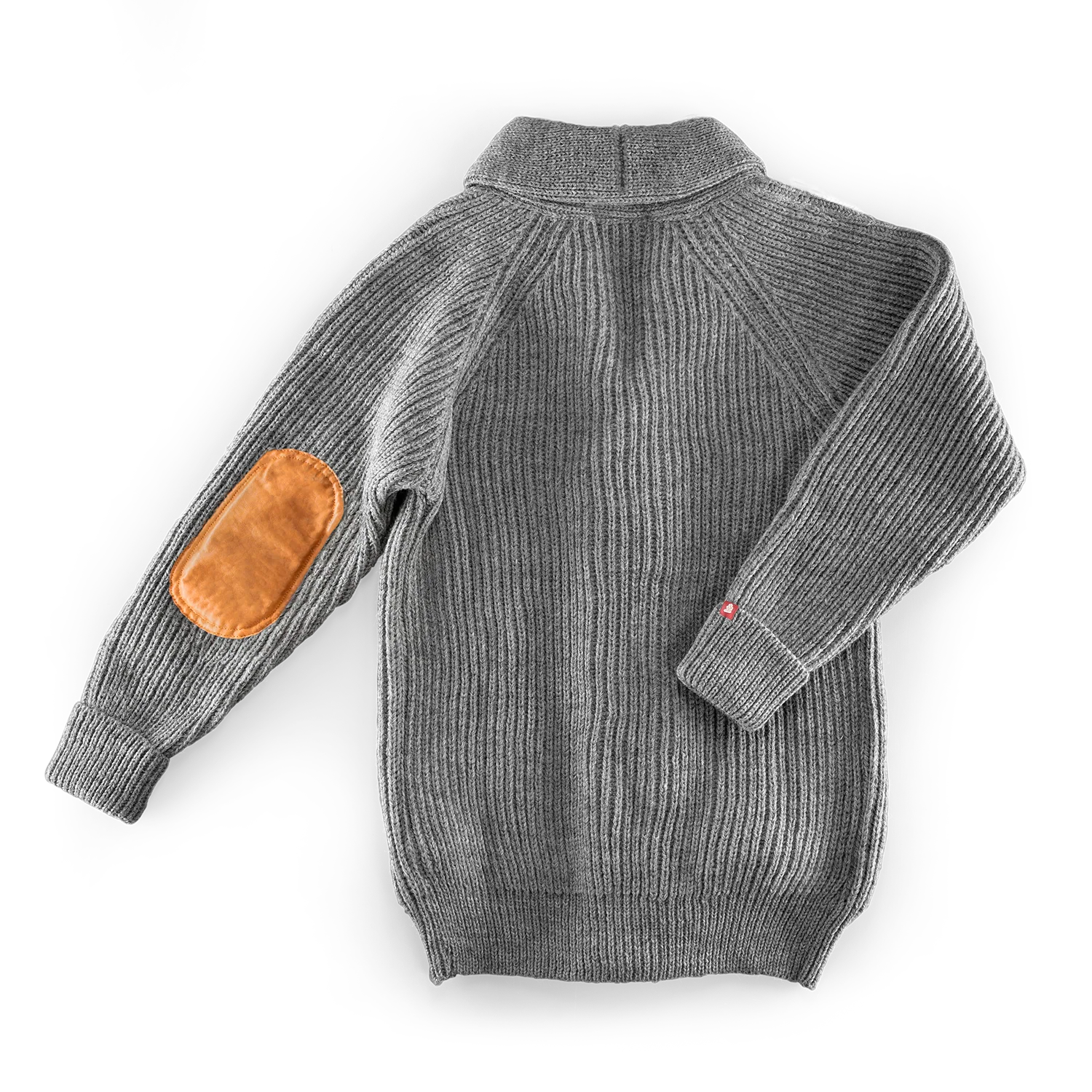 Pioneer British Wool Cardigan Grey - Image 11