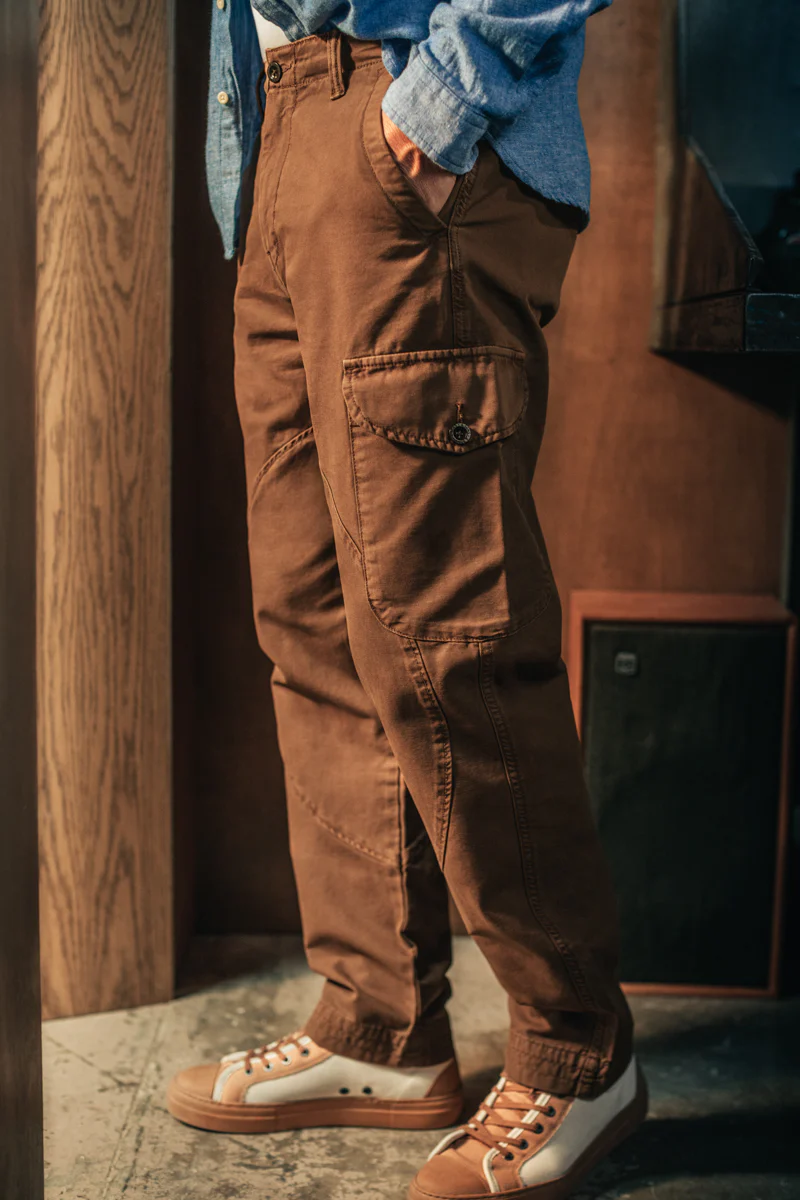 Preston Surplus Cargo Pant Brown - Image 2
