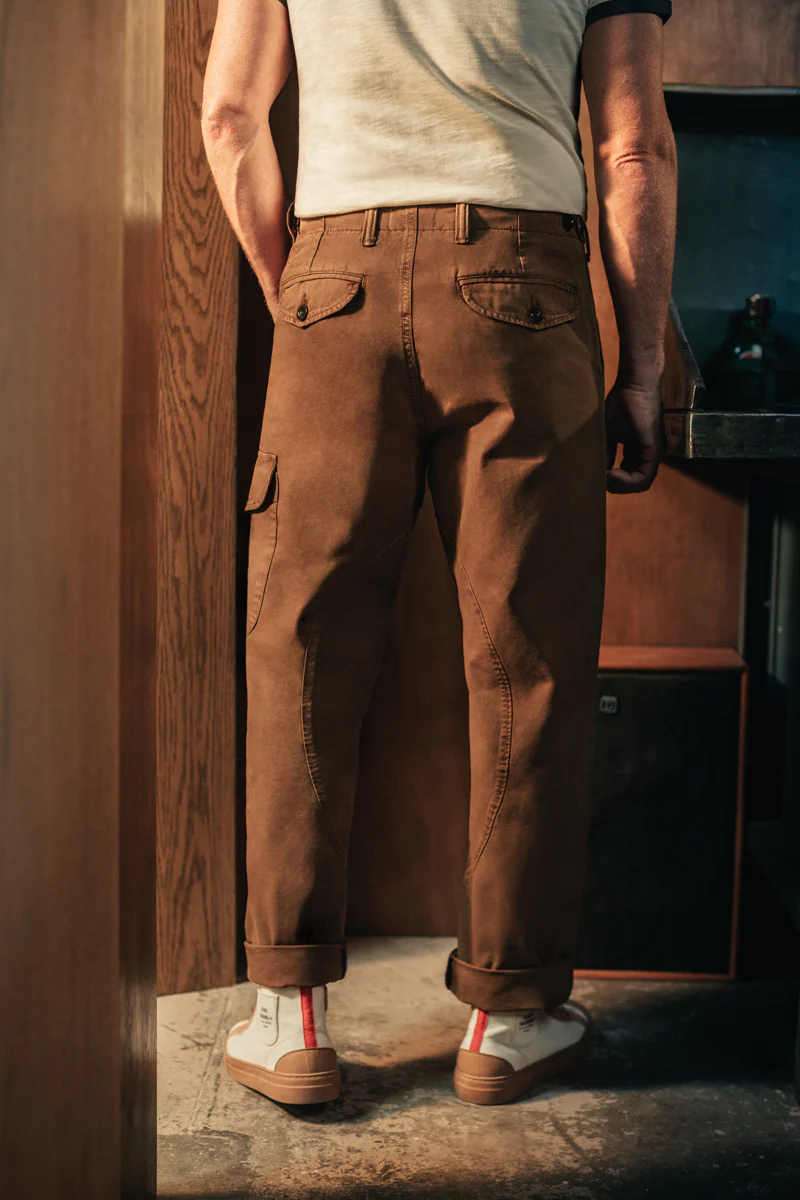 Preston Surplus Cargo Pant Brown - Image 4