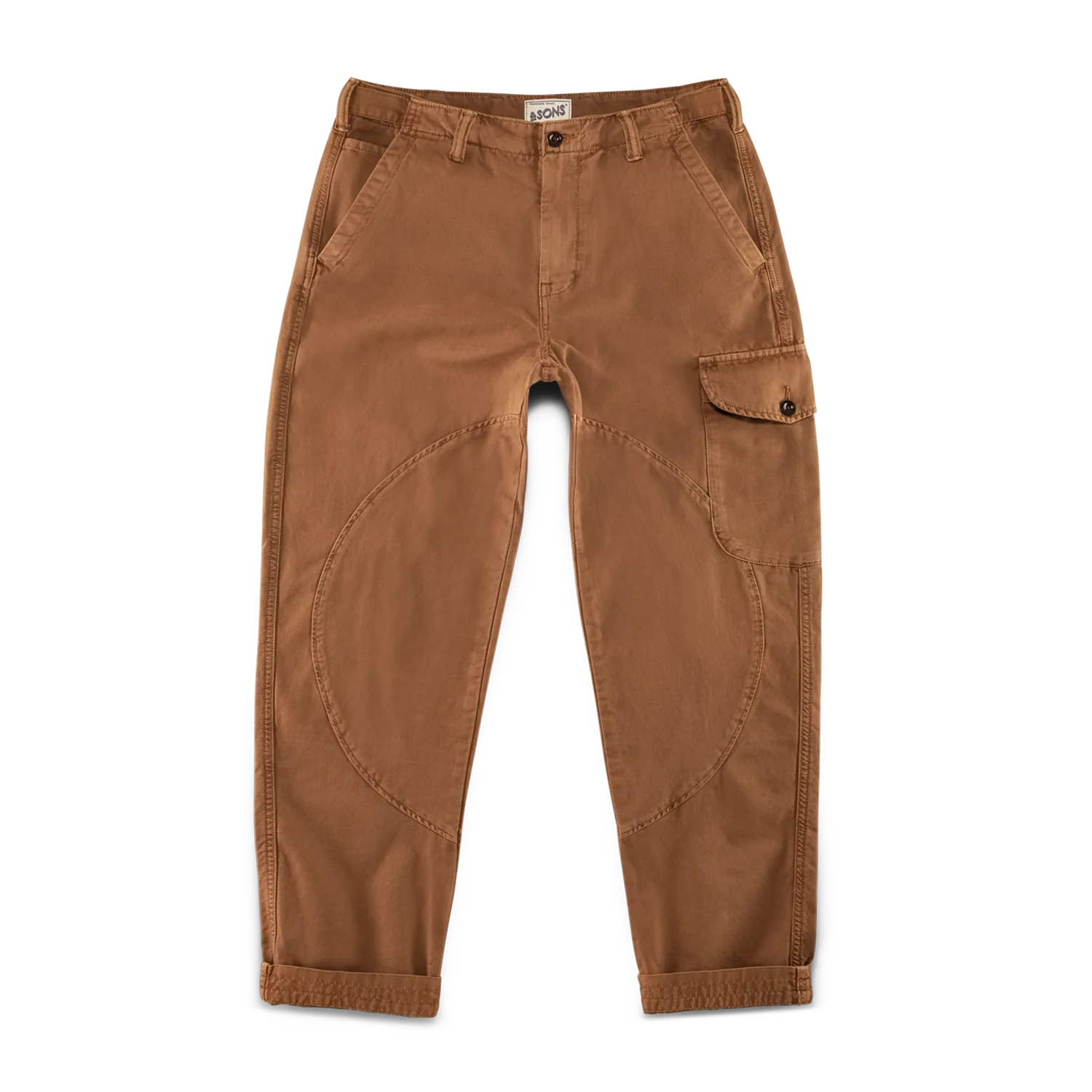 Preston Surplus Cargo Pant Brown - Image 8