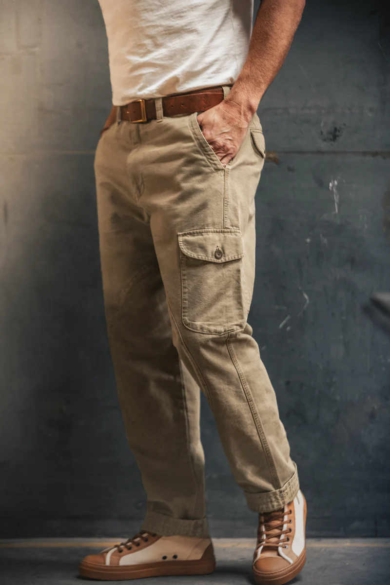Preston Surplus Cargo Pant Khaki - Image 4