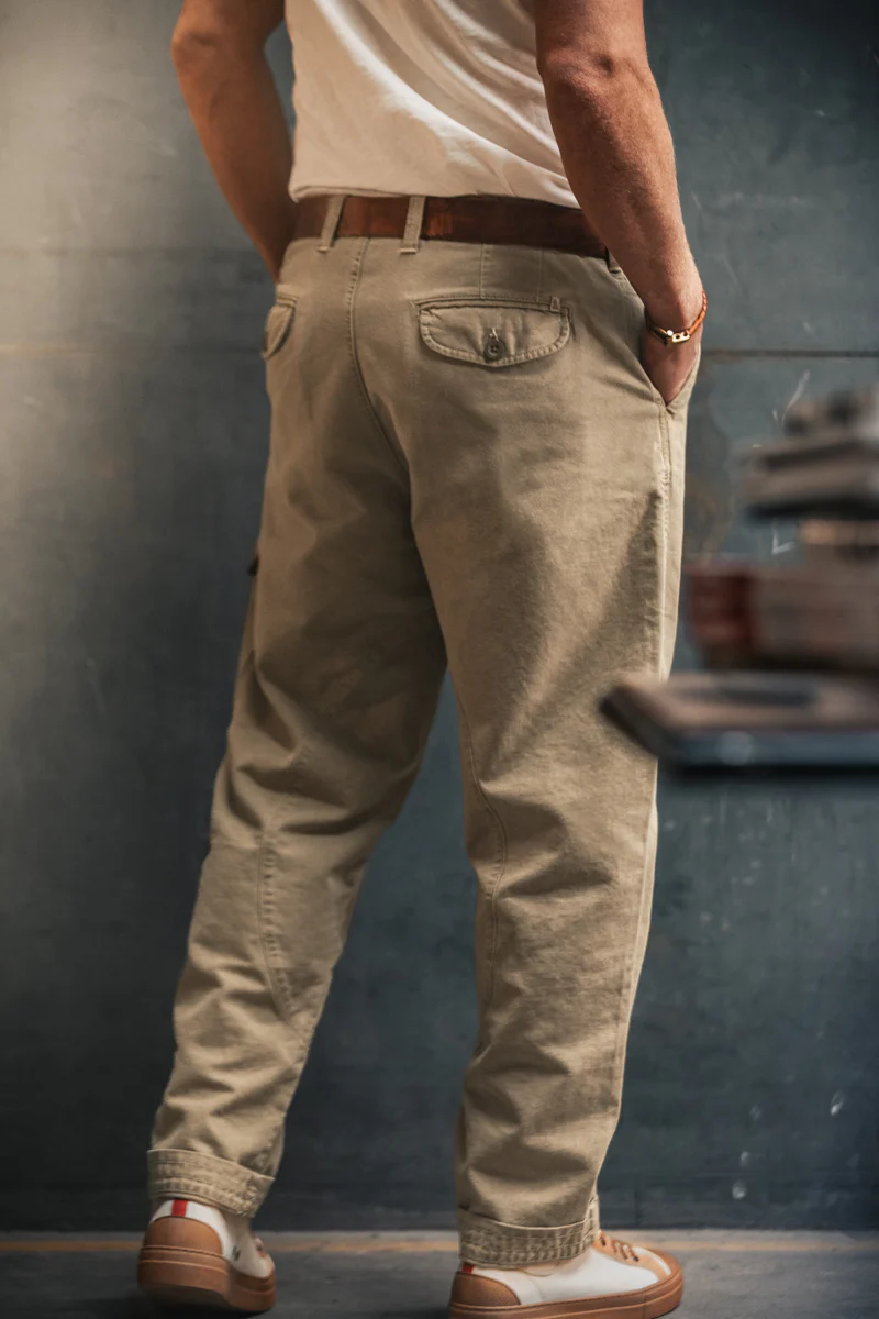 Preston Surplus Cargo Pant Khaki - Image 5