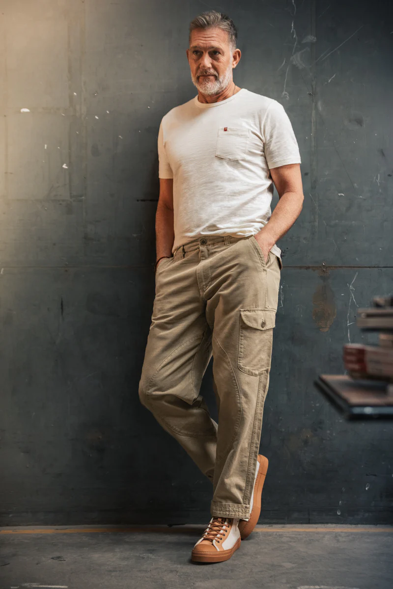 Preston Surplus Cargo Pant Khaki - Image 6