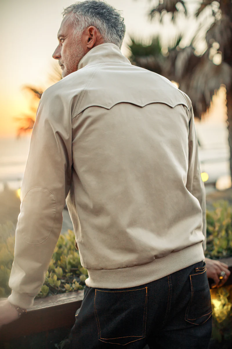 &SONS Rebel Harrington Jacket Stone - Image 4