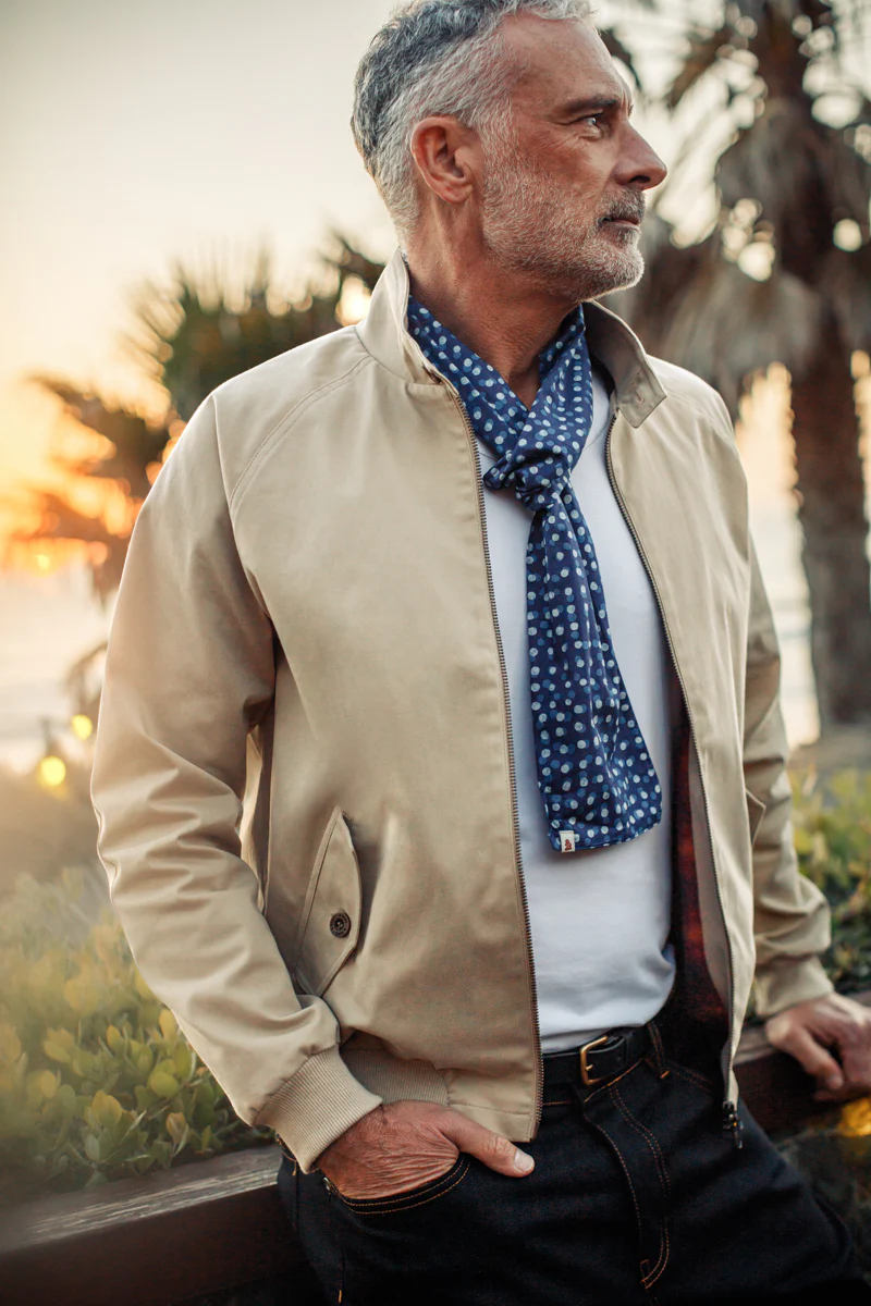 &SONS Rebel Harrington Jacket Stone - Image 5