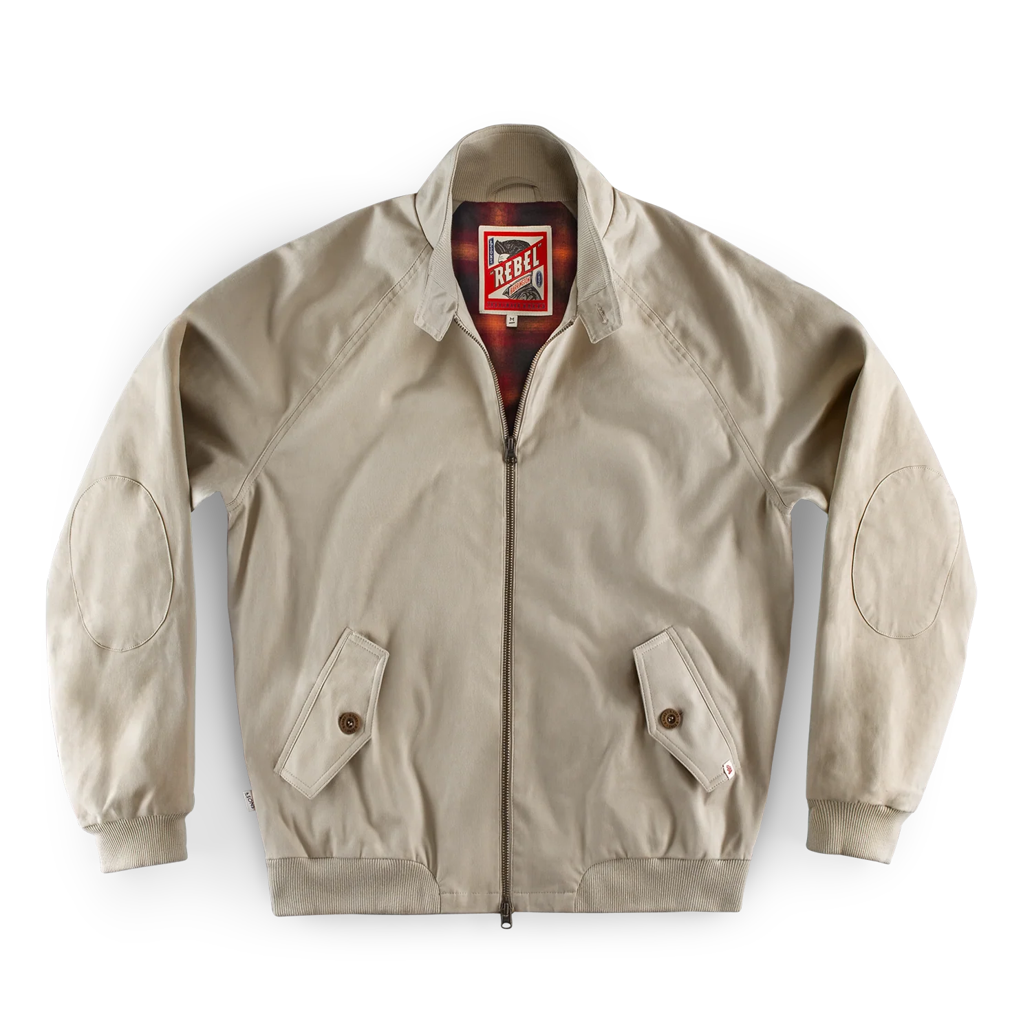 &SONS Rebel Harrington Jacket Stone - Image 8