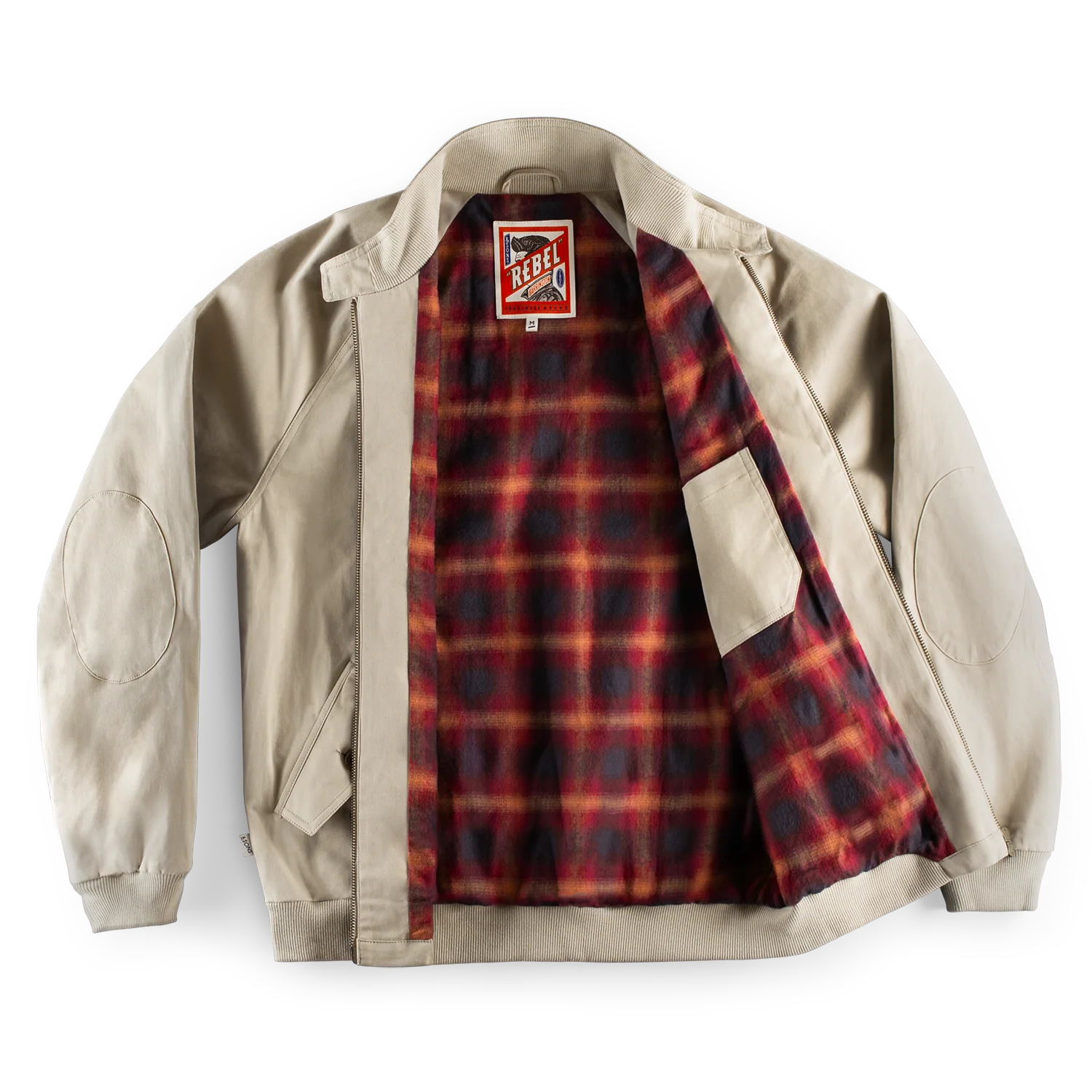 &SONS Rebel Harrington Jacket Stone - Image 9