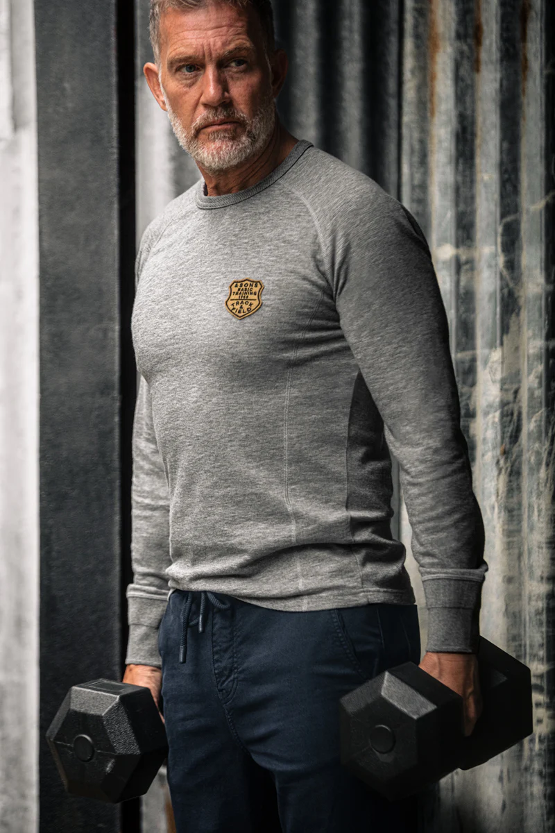 &SONS Relay Top Grey Marl - Image 3