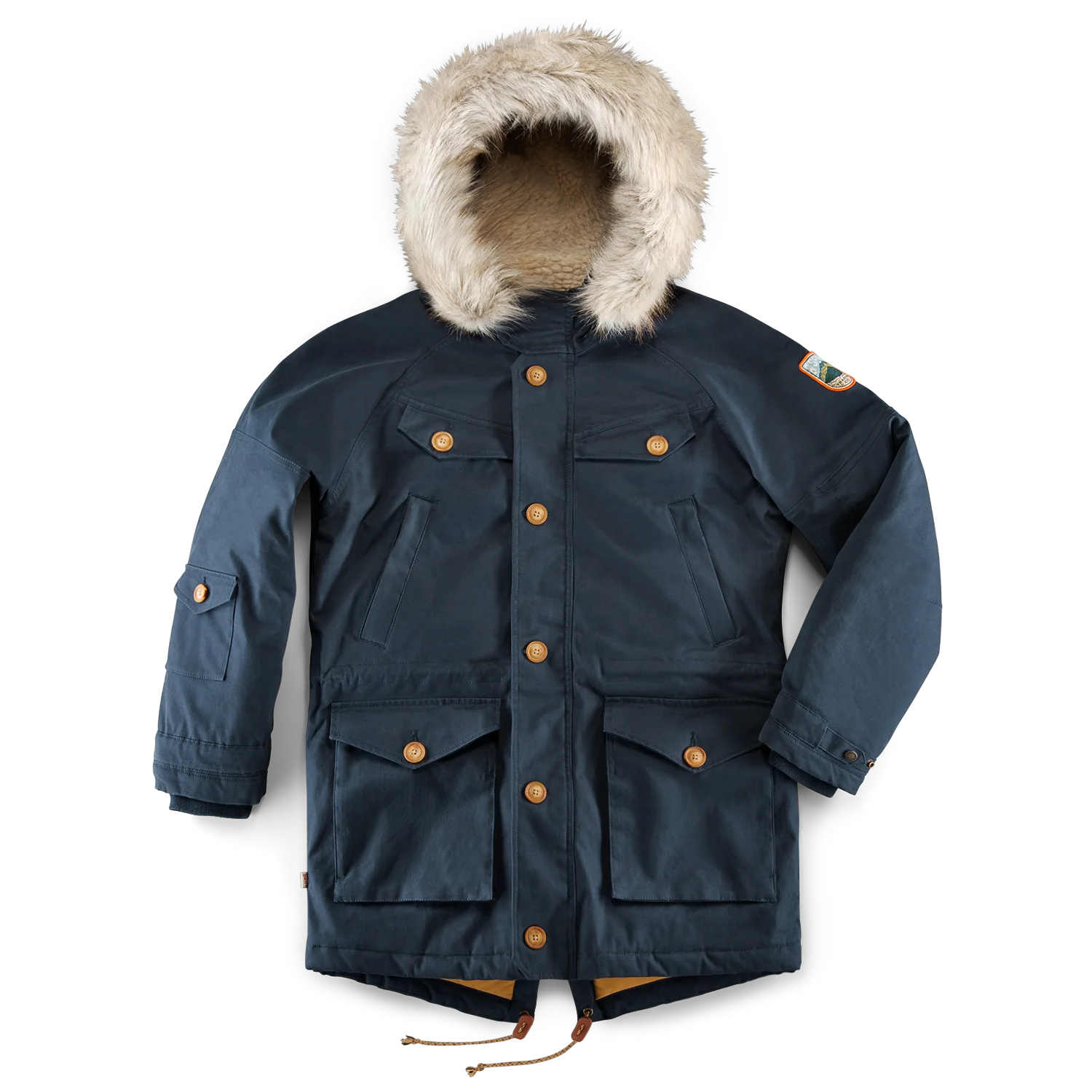 &SONS Ridge Snow Parka Navy - Image 13