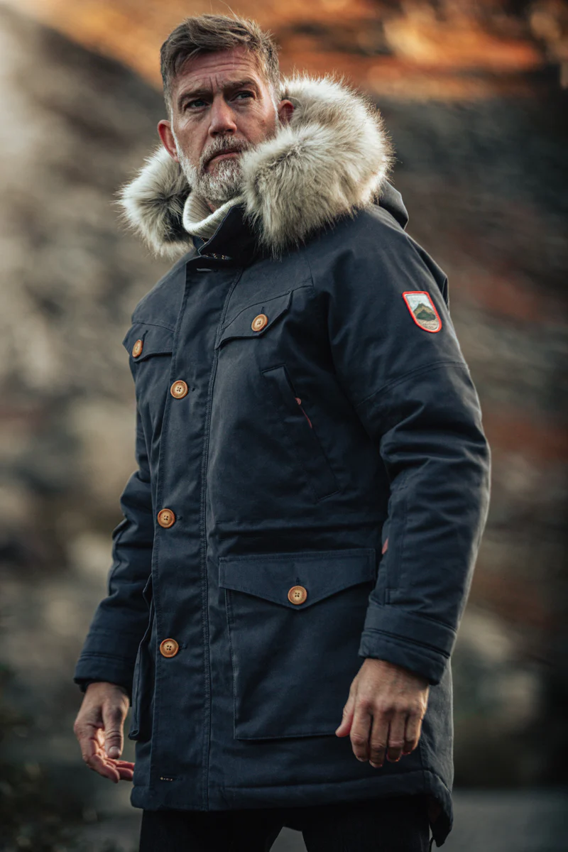 &SONS Ridge Snow Parka Navy - Image 3
