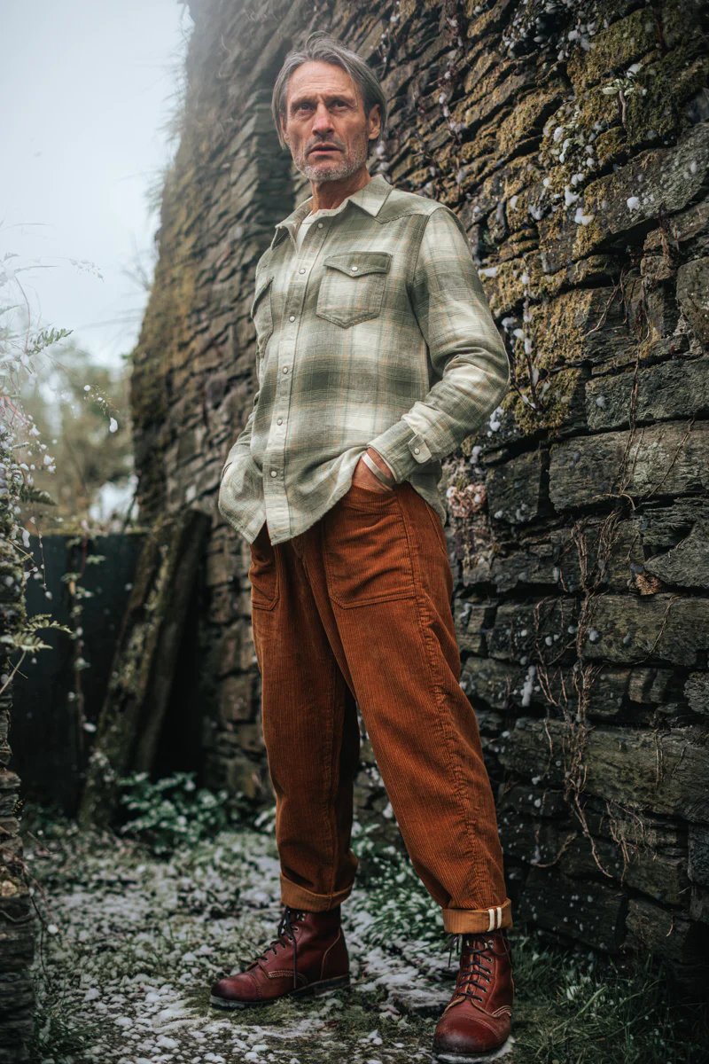 &SONS River Green Western Shirt - Image 4