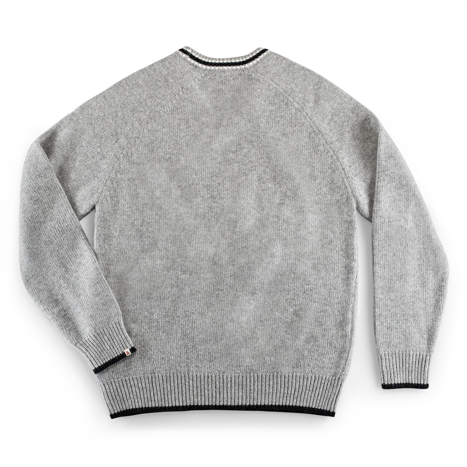 &SONS Rockingham Jumper Grey Marl - Image 7
